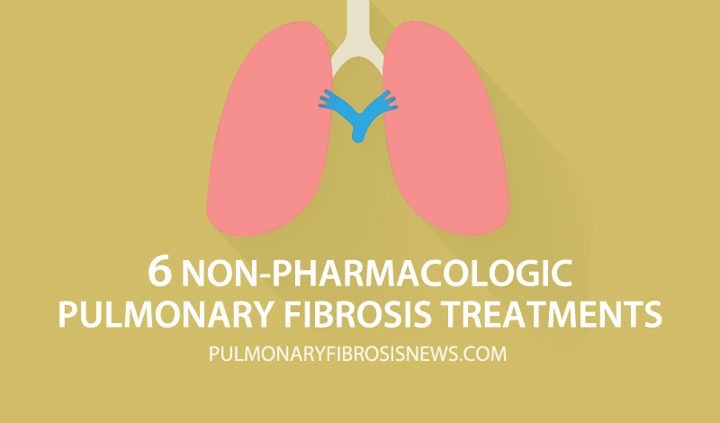 non-pharmacologic pulmonary fibrosis
