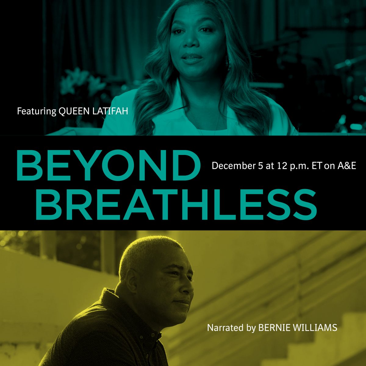 Queen Latifah, Bernie Williams Join ILD Film 'Beyond Breathless' on A\u0026E, image size:1200x1200