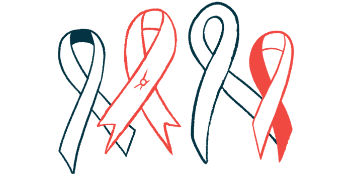 Pulmonary Fibrosis Awareness Month | Pulmonary Fibrosis News | illustration of awareness ribbons