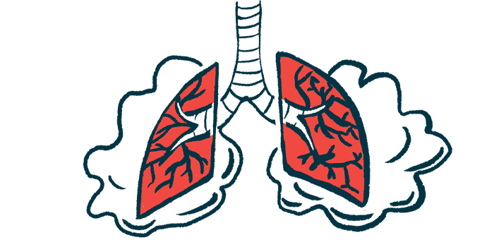 protein kinases | Pulmonary Fibrosis News | illustration of damaged lungs